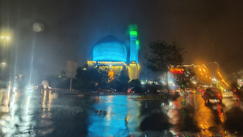 شب بارانی در رشدیه